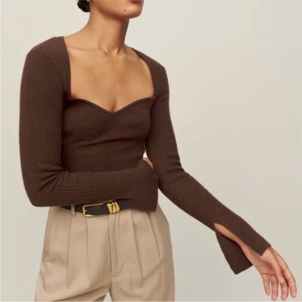 Reformation Glenna Cashmere Sweater - Picture 2 of 10